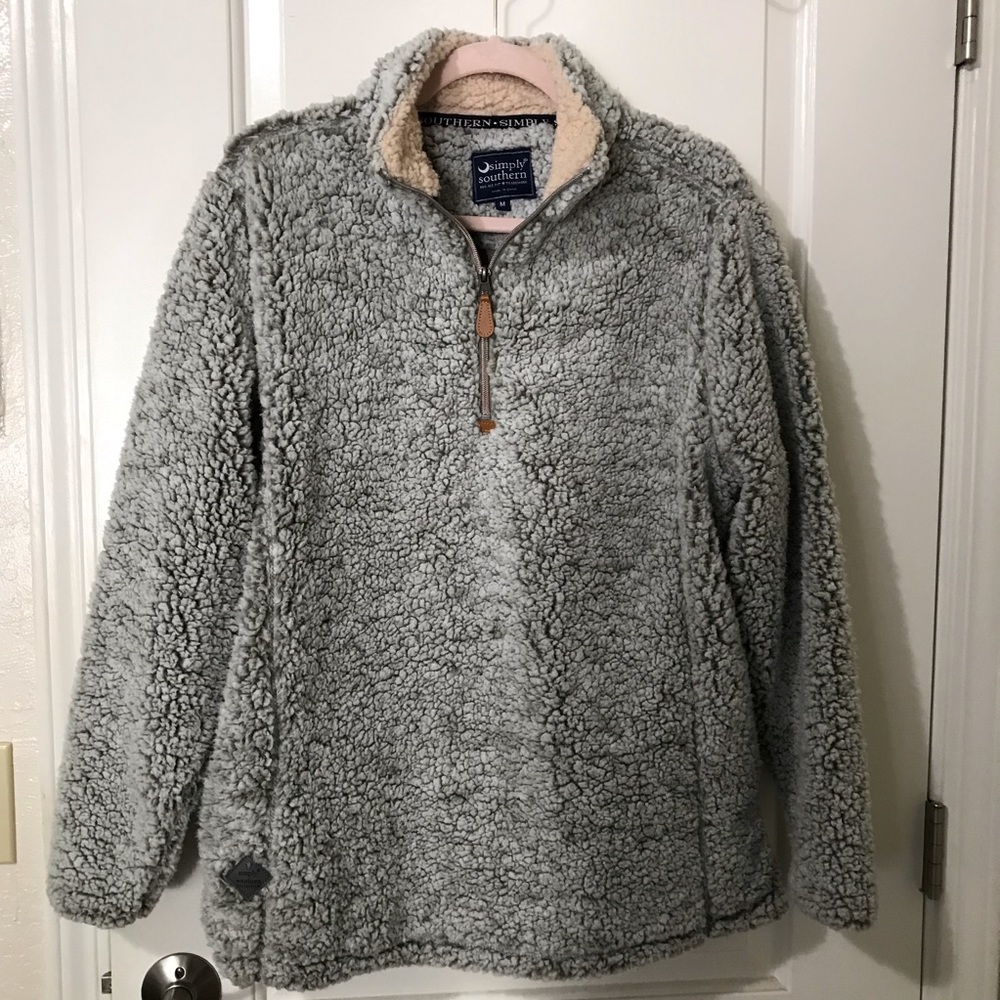 Simply Southern Quarter Zip Sherpa